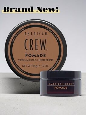 💈✨ American Crew Pomade for Hold & Shine – 3 oz